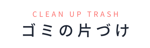 ゴミの片づけ